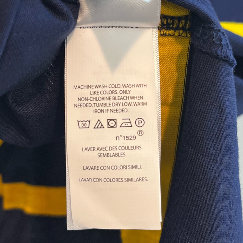 POLO Ralph Lauren Hooded Rugby Shirt; boys Med (10-12); 1/4 Button; White Collar - Picture 5 of 15